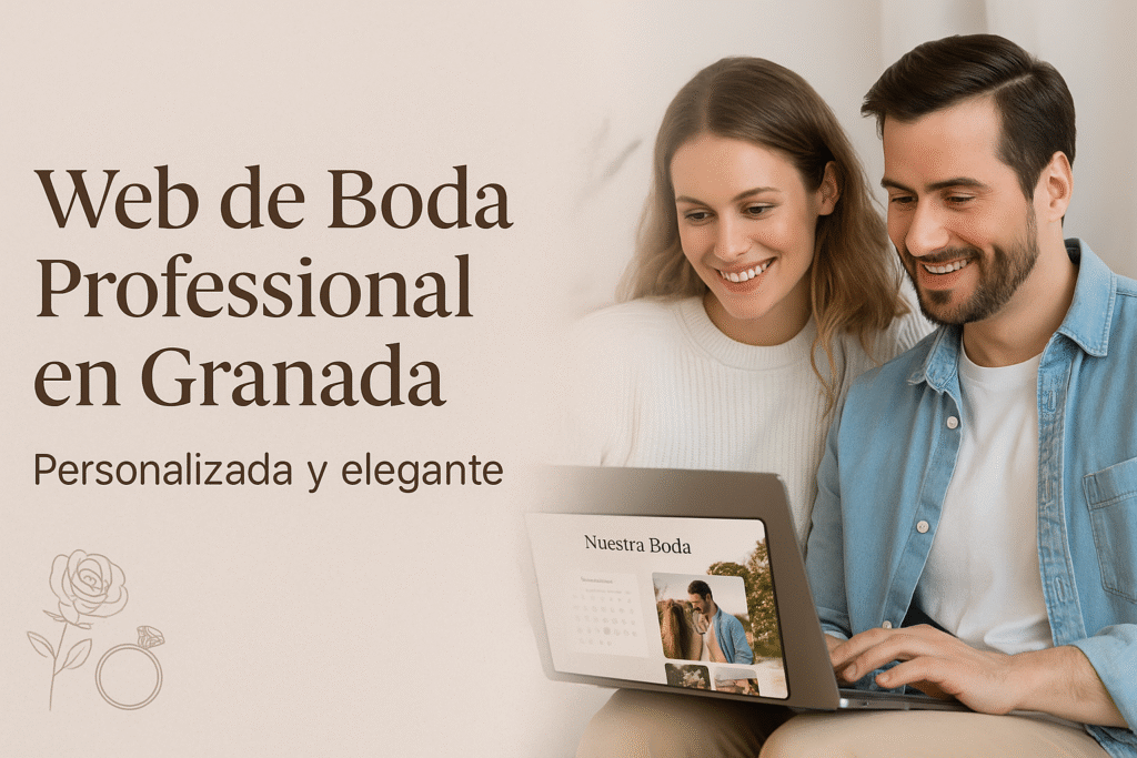 web de boda profesional en Granada
