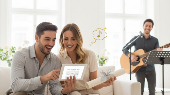 Cancion gratis al contratar la web de boda