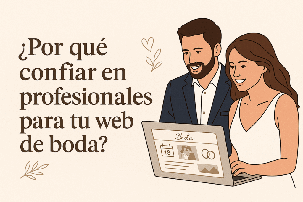 Web de boda profesional en Granada creada por NosCasamos.es